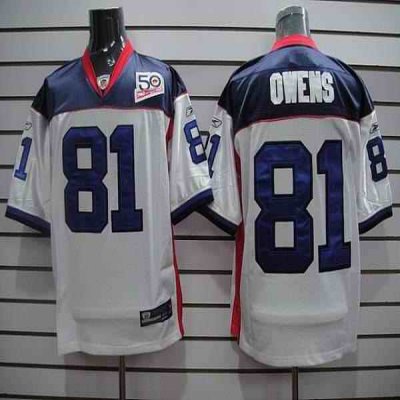 Men's Buffalo Bills Customized White Stitched Football Jersey