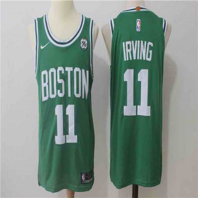 Men's Nike Boston Celtics #11 kyrie irving Green Stitched NBA Jersey