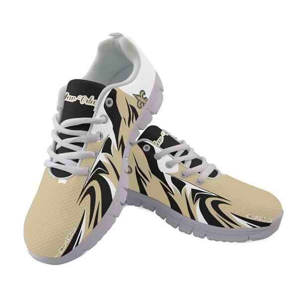 Men's New Orleans Saints AQ Running Shoes 004