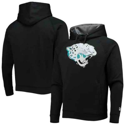 Men's Jacksonville Jaguars Black Pullover Hoodie