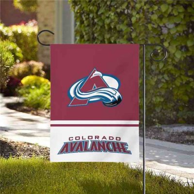 Colorado Avalanche Double-Sided Garden Flag 001 (Pls check description for details)