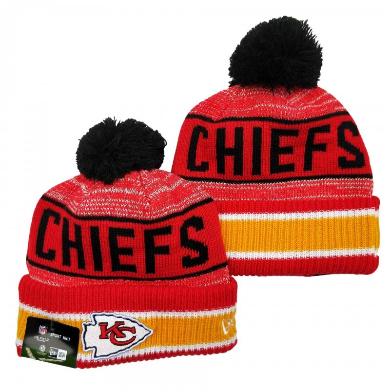 Kansas City Chiefs Knit Hats 073