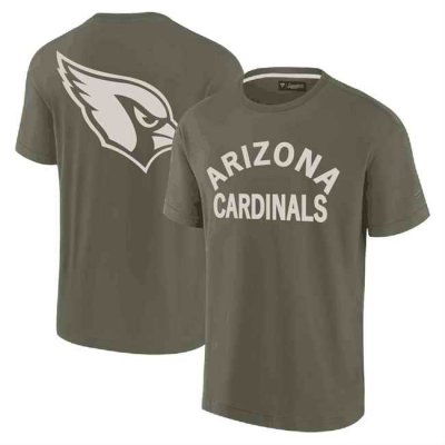 Men's Arizona Cardinals Olive Elements Super Soft Short Sleeve T-Shirt