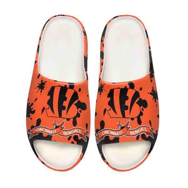 Men's Cincinnati Bengals Yeezy Slippers/Shoes 001