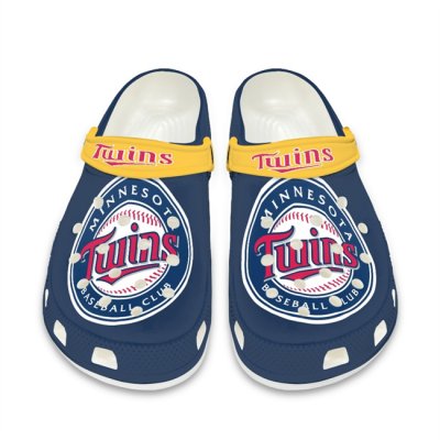 Men's Minnesota Twins Bayaband Clog Shoes