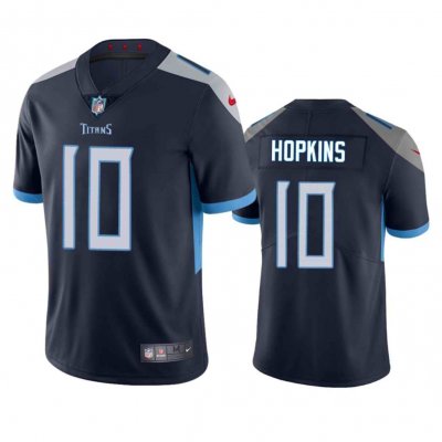 Men's Tennessee Titans #10 DeAndre Hopkins Navy Vapor Untouchable Stitched Jersey