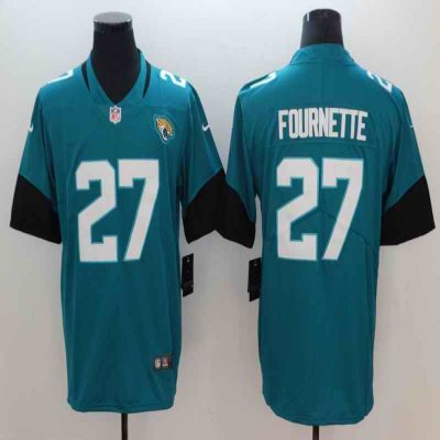 Men's NFL Jacksonville Jaguars #27 Leonard Fournette Teal New 2018 Vapor Untouchable Limited Stitched Jersey