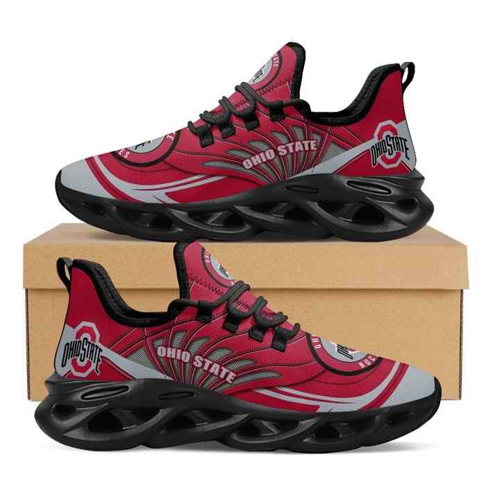 Men's Ohio State Buckeyes Flex Control Sneakers 002