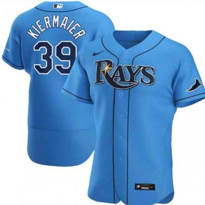 Men's Tampa Bay Rays #39 Kevin Kiermaier Blue Flex Base Stitched Jersey