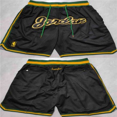 Men's Los Angeles Lakers Black Shorts