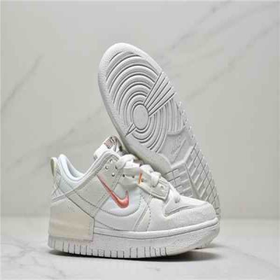 Men's Dunk Low SB White/Cream Shoes 0142