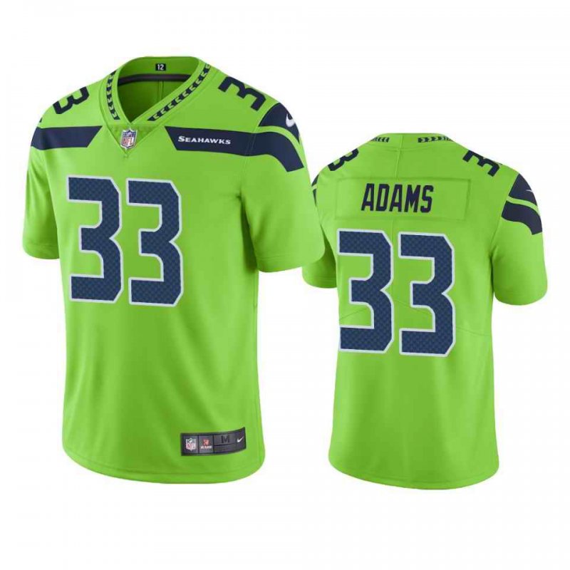 Youth Seattle Seahawks #33 Jamal Adams Green Vapor Untouchable L Limited Stitched NFL Jersey