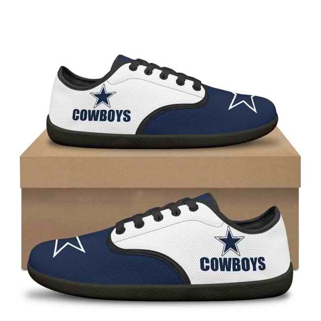 Men's Dallas Cowboys Low Top Sneakers/Shoes 001 (Pls check description for details)