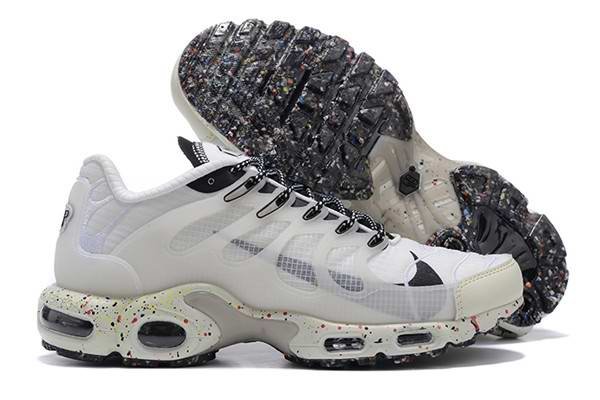 Men's Hot sale Running weapon Air Max TN White Shoes 0214