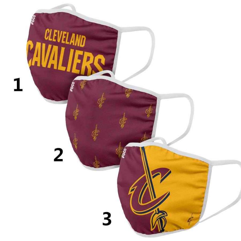 Cleveland Cavaliers Sports Face Mask 001 Filter Pm2.5 (Pls check description for details)