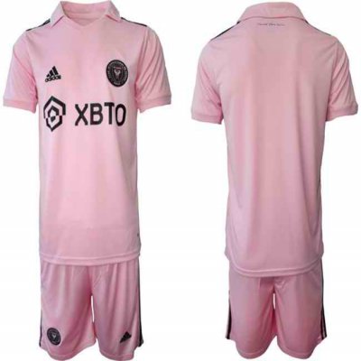 Men's Inter Miami CF Custom 2023/24 Pink Home Soccer Jersey Suit