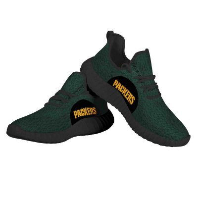 Women's NFL Green Bay Packers Mesh Knit Sneakers/Shoes 001