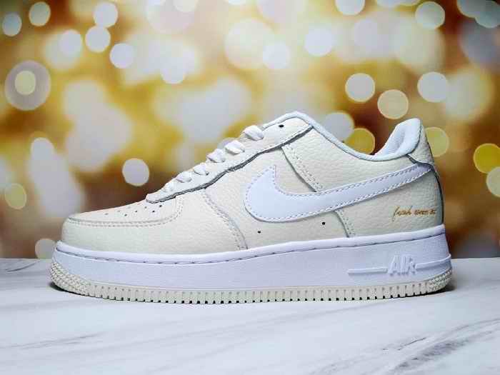 Men's Air Force 1 Low Cream Shoes 0185