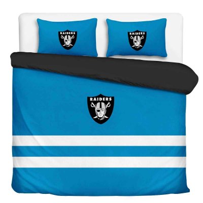 Las Vegas Raiders 3-Piece Full Bedding 001