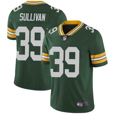 Men's Green Bay Packers #39 Chandon Sullivan Green Vapor Untouchable Limited Stitched Jersey