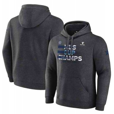 Men's New York City FC 2021 MLS Cup Champions Five Points Pullover Hoodie