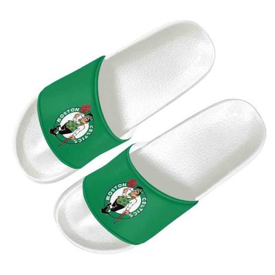 Women's Boston Celtics Flip Flops 001