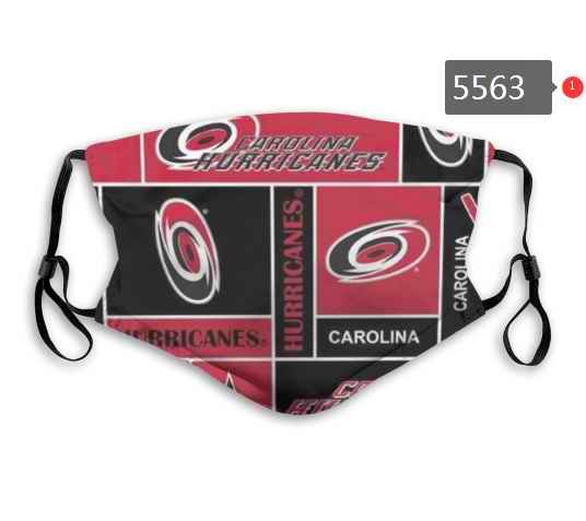 Carolina Hurricanes Face Mask 5563 Filter Pm2.5 (Pls check description for details)