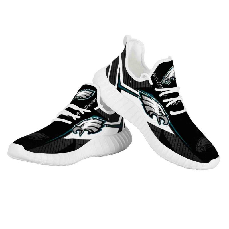 Men's Philadelphia Eagles Mesh Knit Sneakers/Shoes 011