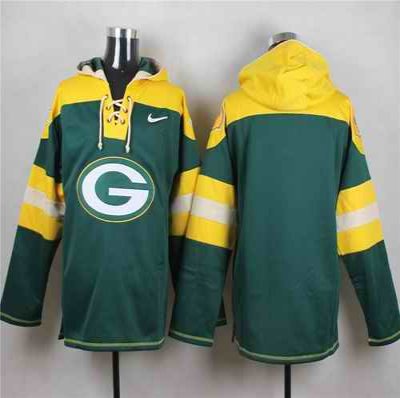 Nike Packers Blank Green Player Pullover NFL Hoodie