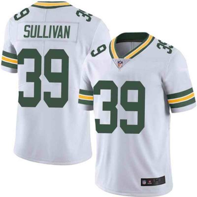 Men's Green Bay Packers #39 Chandon Sullivan White Vapor Untouchable Limited Stitched Jersey