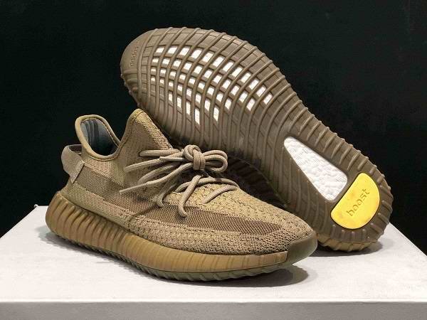 Men's Running Weapon Yeezy Boost 350 V2 Earth Shoes 059