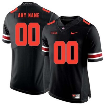 Men's Ohio State Buckeyes Black Stitched NCAA Jersey