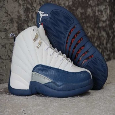 Running weapon Cheap Air Jordan 12 French Blue Shoes Retro Women