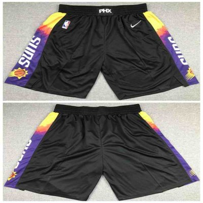 Men's Phoenix Suns Black Shorts (Run Small)