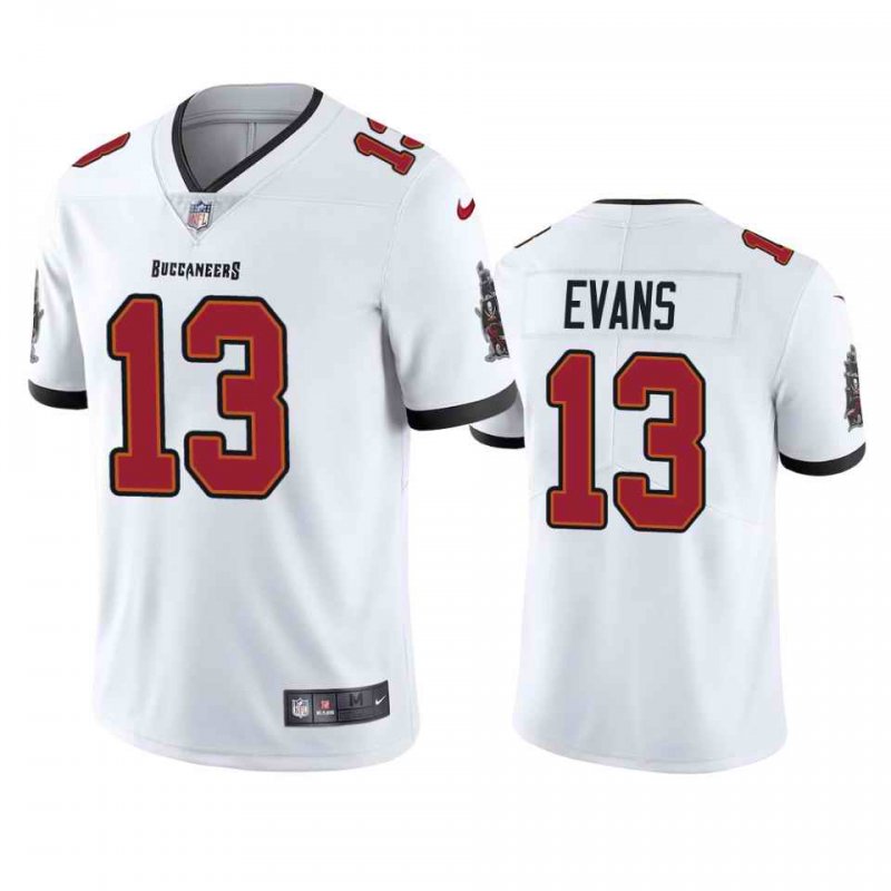 Men's Tampa Bay Buccaneers #13 Mike Evans New White Vapor Untouchable Limited Stitched NFL Jersey