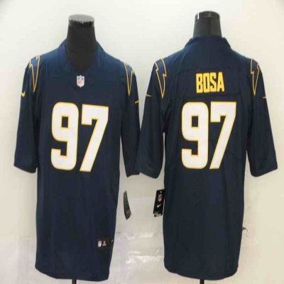 Men's Los Angeles Chargers #97 Joey Bosa Navy Vapor Stitched NFL Jersey