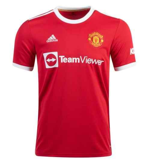 Men's Manchester United Red Soccer Club Jersey