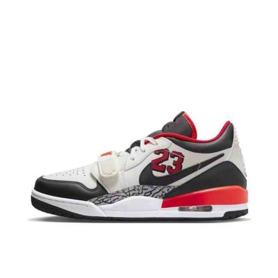 Men's Running Weapon Air Jordan Legacy 312 Low Red/Black/Grey Shoes 002