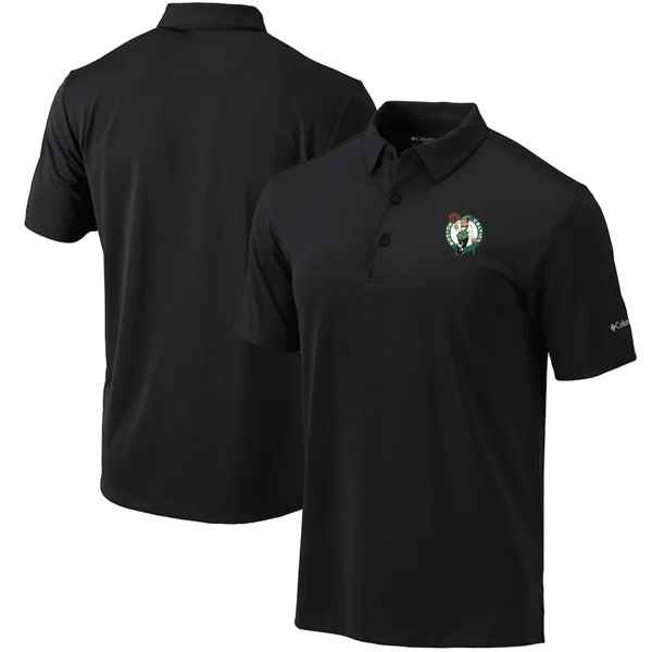 Men's Boston Celtics Antigua Black Legacy Pique Polo