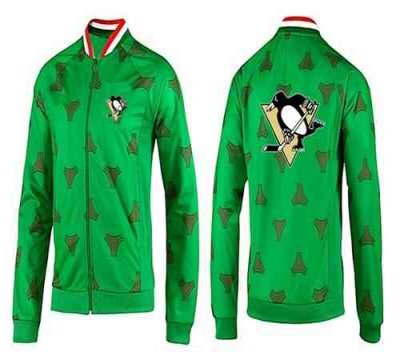 NHL Pittsburgh Penguins Zip Jackets Green-2