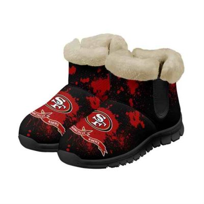 Men's San Francisco 49ers 2024 Snow Boots/Shoes 003(Pls check description for details)