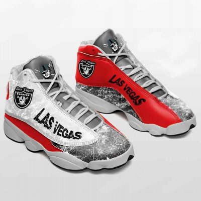 Women's Las Vegas Raiders Limited Edition JD13 Sneakers 009