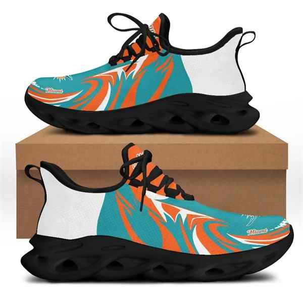 Women's Miami Dolphins Flex Control Sneakers 0011