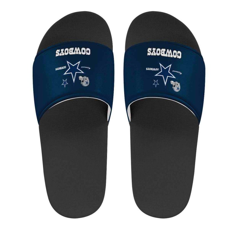 Men's Dallas Cowboys Flip Flops 004