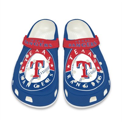 Women's Texas Rangers Bayaband Clog Shoes