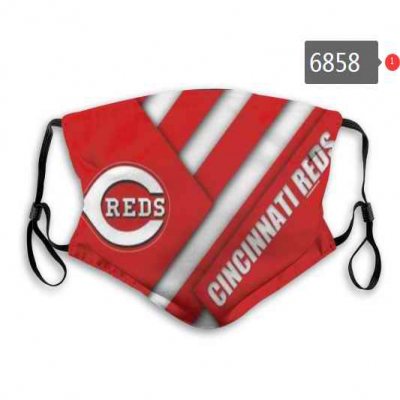 Cincinnati Reds Face Mask 6858 Filter Pm2.5 (Pls check description for details)