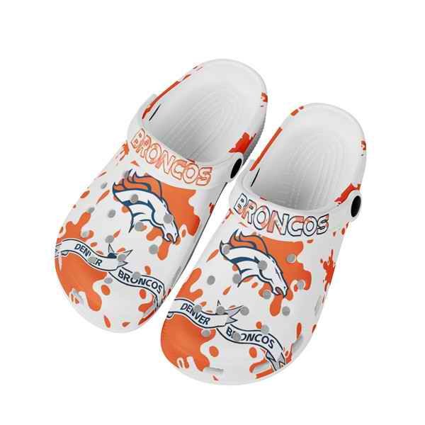 Women's Denver Broncos Bayaband Clog Shoes 002