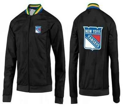 NHL New York Rangers Zip Jackets Black-2