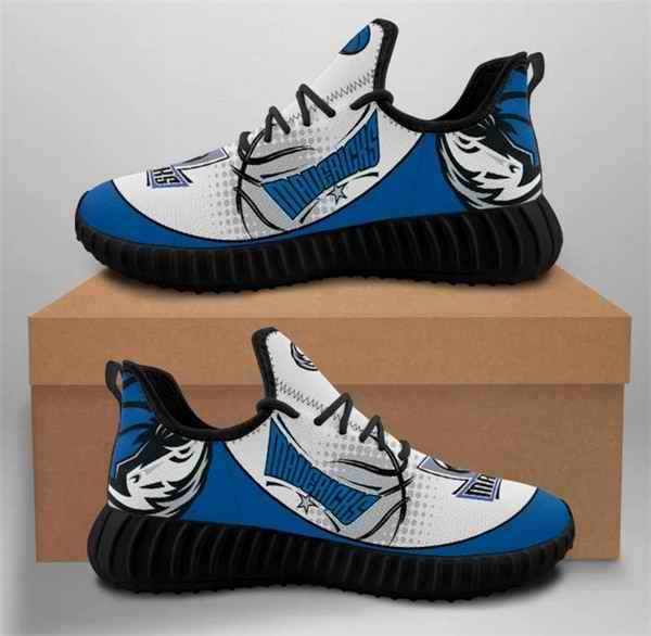 Men's Dallas Mavericks Mesh Knit Sneakers/Shoes 002