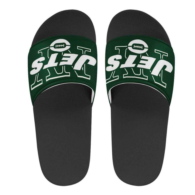 Women's New York Jets Flip Flops 001